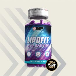 Lipozero Unlimited SP Nutrition - Triple acción - 60 cáps.